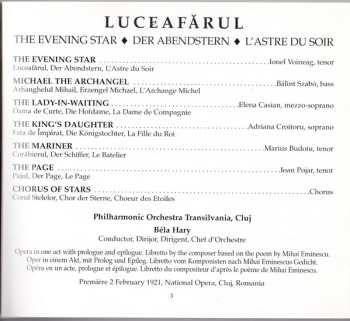 CD Nicolae Bretan: Luceafărul = The Evening Star
