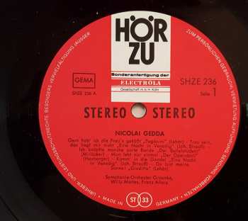 LP Nicolai Gedda: Nicolai Gedda