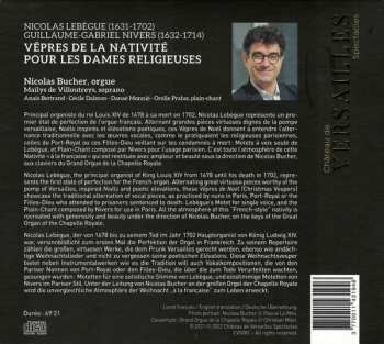 CD Maïlys de Villoutreys: Vêpres De La Nativité 