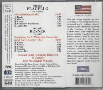 CD Arnold Rosner: Missa Sinfonica • Symphony No. 5