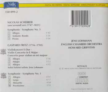 CD English Chamber Orchestra: Symphonie No. 5, Violinkonzert = Violin Concerto = Concerto Pour Violin Symphonie No. 1