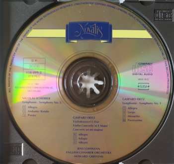 CD English Chamber Orchestra: Symphonie No. 5, Violinkonzert = Violin Concerto = Concerto Pour Violin Symphonie No. 1