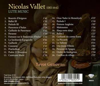 CD Yavor Genov: Lute Music