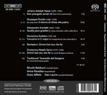 SACD Dan Laurin: Castrapolis (Neapolitan Cantatas And Arias)