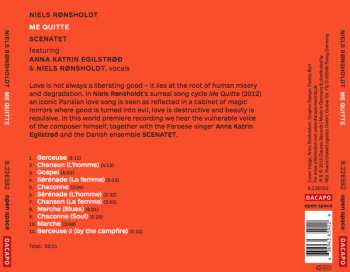 CD Niels Rønsholdt: Me Quitte