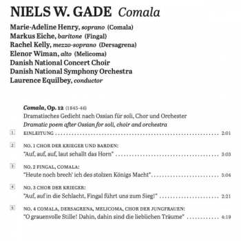 CD Niels Wilhelm Gade: Comala