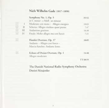 CD Niels Wilhelm Gade: Symphony No. 1 / Hamlet  Overture / Echoes of Ossian Overture