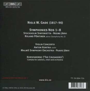 5CD/Doos Niels Wilhelm Gade: The Symphonies
