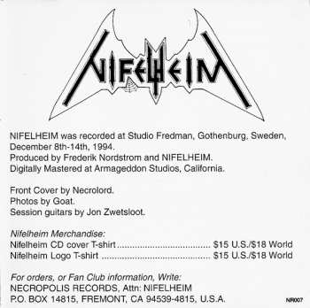 LP Nifelheim: Nifelheim