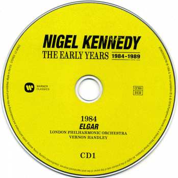 7CD/Doos Nigel Kennedy: The Early Years 1984-1989