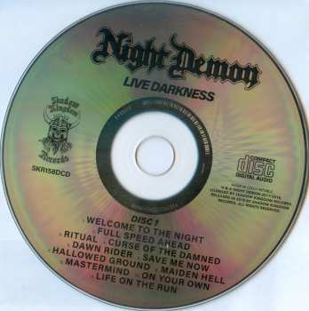 2CD Night Demon: Live Darkness
