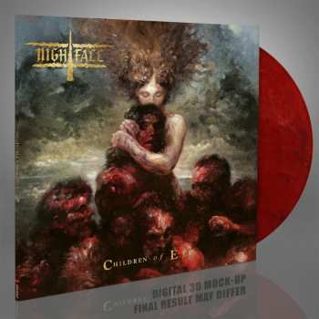 LP Nightfall: Children Of Eve (trans Red, White And Black Marb.)