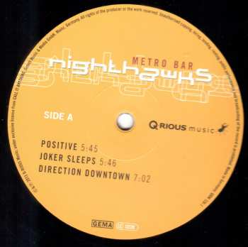 2LP Nighthawks: Metro Bar