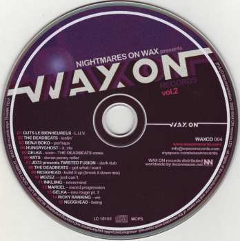 CD Nightmares On Wax: Wax On Records Vol. 2