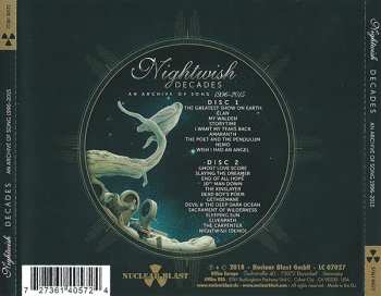 2CD Nightwish: Decades (An Archive Of Song 1996-2015)