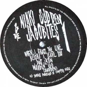 LP Nikki Sudden: Dead Men Tell No Tales