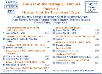 CD Niklas Eklund: The Art Of The Baroque Trumpet, Vol. 2