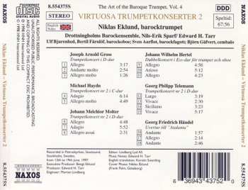 CD Drottningholms Barockensemble: The Art Of The Baroque Trumpet, Vol. 4: Virtuosa Trumpetkonserter 2