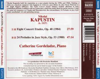 CD Nikolai Kapustin: Eight Concert Etudes • 24 Preludes In Jazz Style