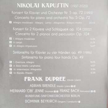 CD Rundfunk-Sinfonieorchester Berlin: Piano Concerto No. 5 / Concerto Op. 104 / Sinfonietta Op. 49
