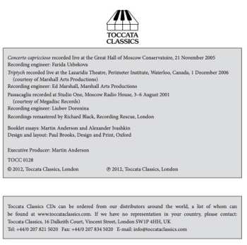 CD Moscow Philharmonic Orchestra: Complete Music For Cello