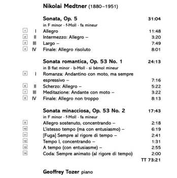 CD Nikolai Medtner: The Piano Works Of Nikolai Medtner Vol. 5
