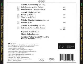 CD Nikolai Rimsky-Korsakov: Cello Concerto Op. 66 / Cello Sonatass 1 & 2 / Serenade Op. 37 / 2 Pieces Op. 11