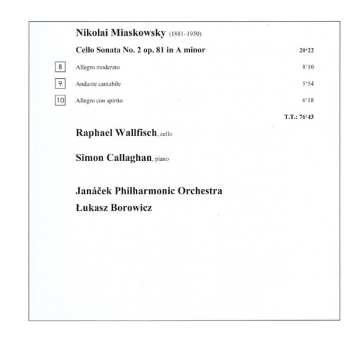 CD Nikolai Rimsky-Korsakov: Cello Concerto Op. 66 / Cello Sonatass 1 & 2 / Serenade Op. 37 / 2 Pieces Op. 11