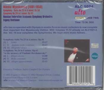 CD Russian State Symphony Orchestra: Complete Symphonic Works • Volume 14: Symphony No. 23, Symphony No. 24