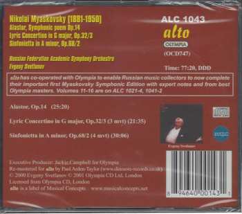 CD Russian State Symphony Orchestra: Complete Symphonic Works • Volume 17: Alastor, Symphonic Poem Op. 14; Lyric Concertino In G Major, Op. 32/3; Sinfonietta In A Minor, Op. 68/2 