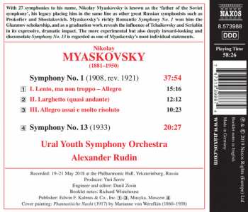 CD Alexander Rudin: Symphonies Nos. 1 And 13
