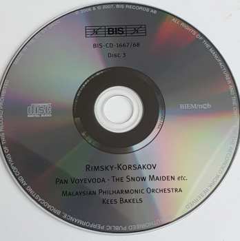 4CD Nikolai Rimsky-Korsakov: Orchestral Works Including Scheherazade