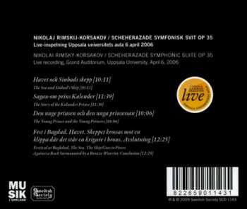 CD Nikolai Rimsky-Korsakov: Scheherazade - Symfonisk Svit Op. 35