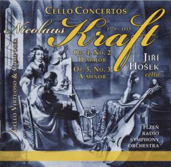 Album Jiří Hošek: Cello Concertos, Op.4 No. 2, Op.5, No. 3