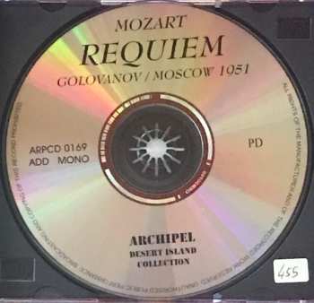 CD Wolfgang Amadeus Mozart: Mozart: Requiem