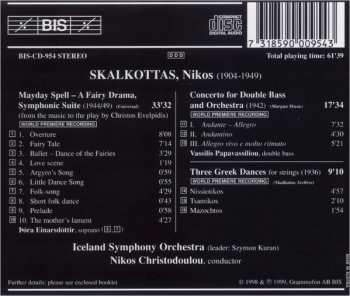 CD Nikos Skalkottas: Mayday Spell Suite / Double Bass Concerto / Three Greek Dances