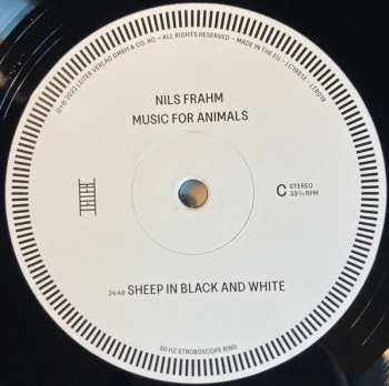 4LP Nils Frahm: Music For Animals