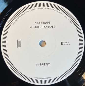 4LP Nils Frahm: Music For Animals