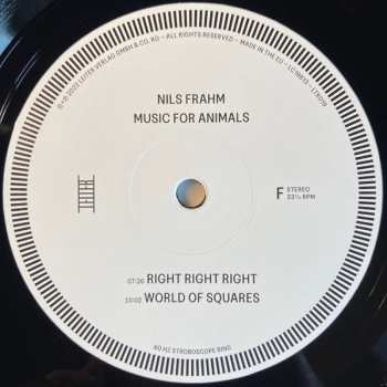 4LP Nils Frahm: Music For Animals