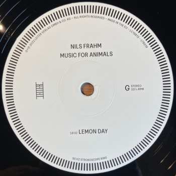 4LP Nils Frahm: Music For Animals