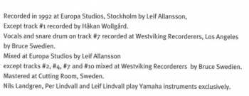 CD Nils Landgren: The First Unit