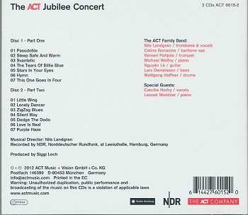 2CD Wolfgang Haffner: The ACT Jubilee Concert