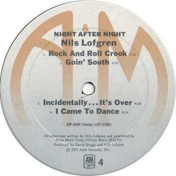 2LP Nils Lofgren: Night After Night