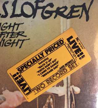 2LP Nils Lofgren: Night After Night