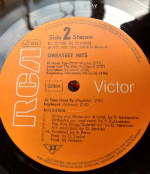 LP Harry Nilsson: Greatest Hits