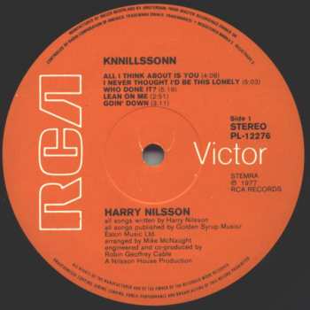 LP Harry Nilsson: Knnillssonn