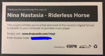 LP Nina Nastasia: Riderless Horse LTD | CLR