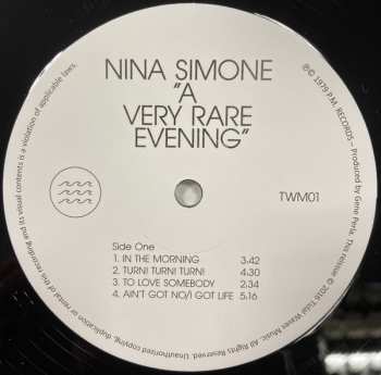 LP Nina Simone: A Very Rare Evening LTD