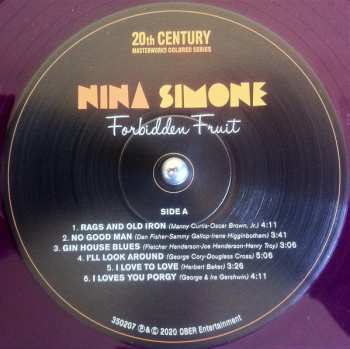 LP Nina Simone: Forbidden Fruit LTD | CLR