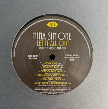2LP Nina Simone: Let It All Out Selected Singles 1961-1978